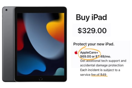 ipad-apple warranty