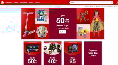 Target Cyber Week Deal