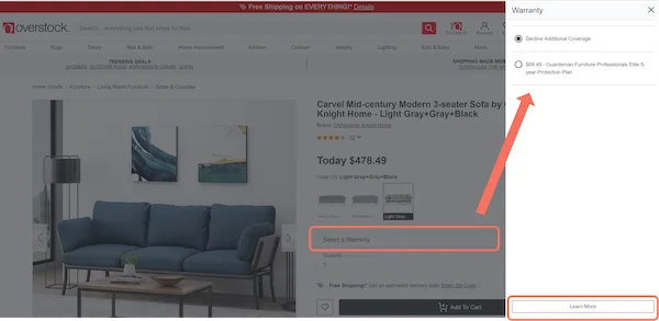overstock