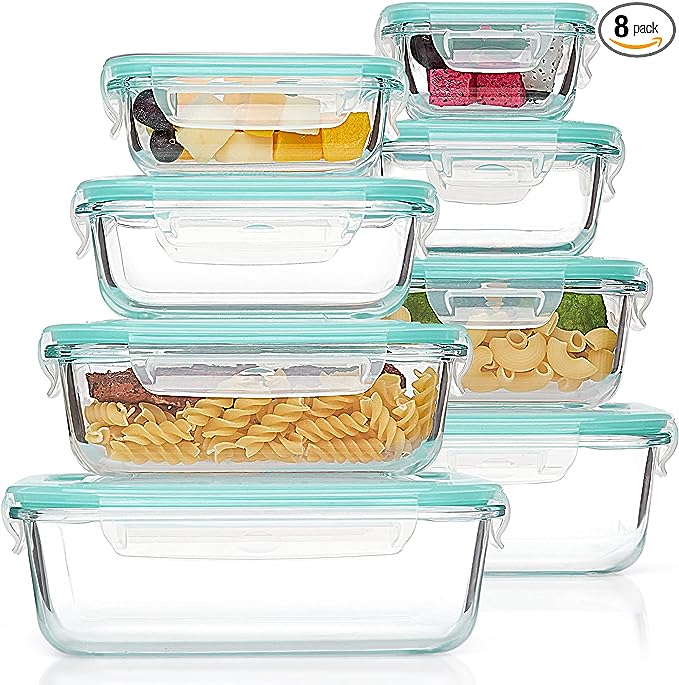 Vtopmart Airtight Food Storage Containers 12 Pieces 1.5qt / 1.6L