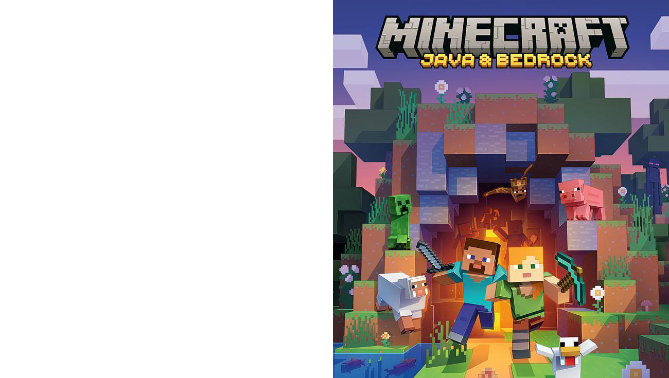 Edição Standard do Minecraft: Java e Bedrock Edition para PC