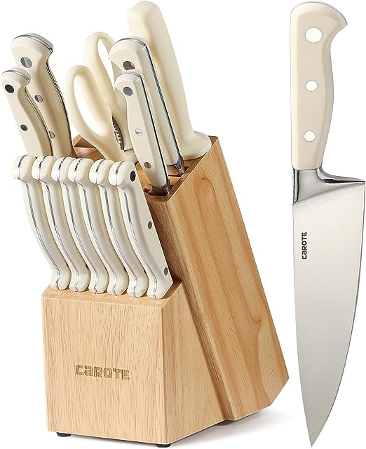 CAROTE 14 Pieces Knife Set
